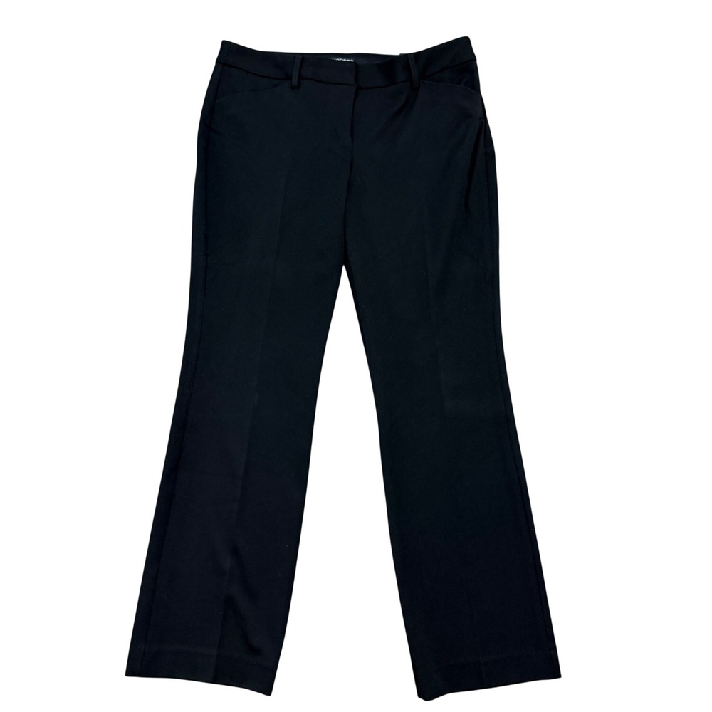 Express The Editor Dress Pants Women 10S Black Barely Boot Low Rise NWT